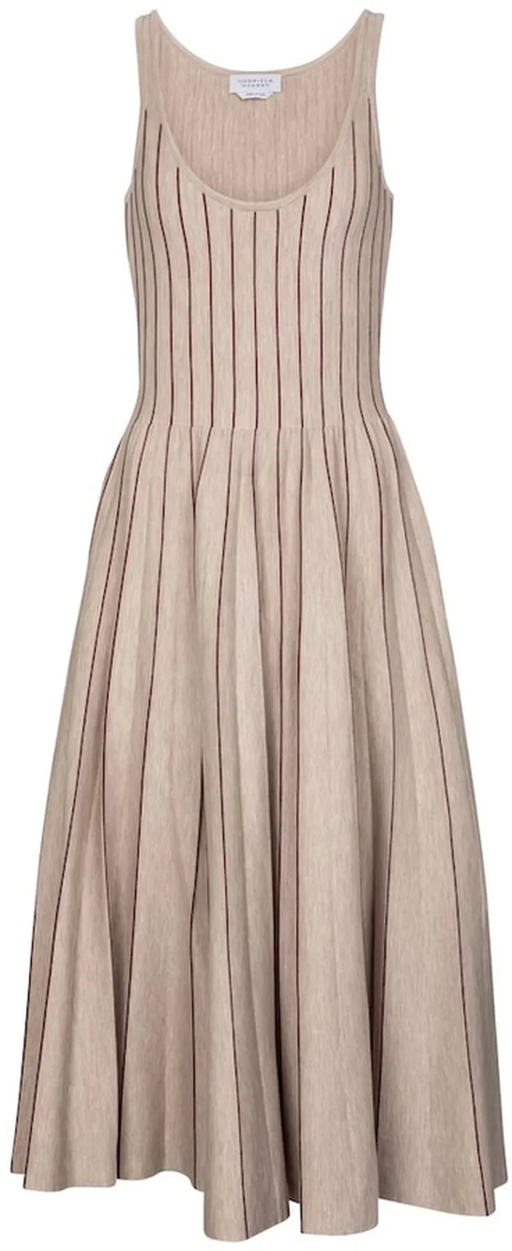 Zeleia wool-blend knit midi dress