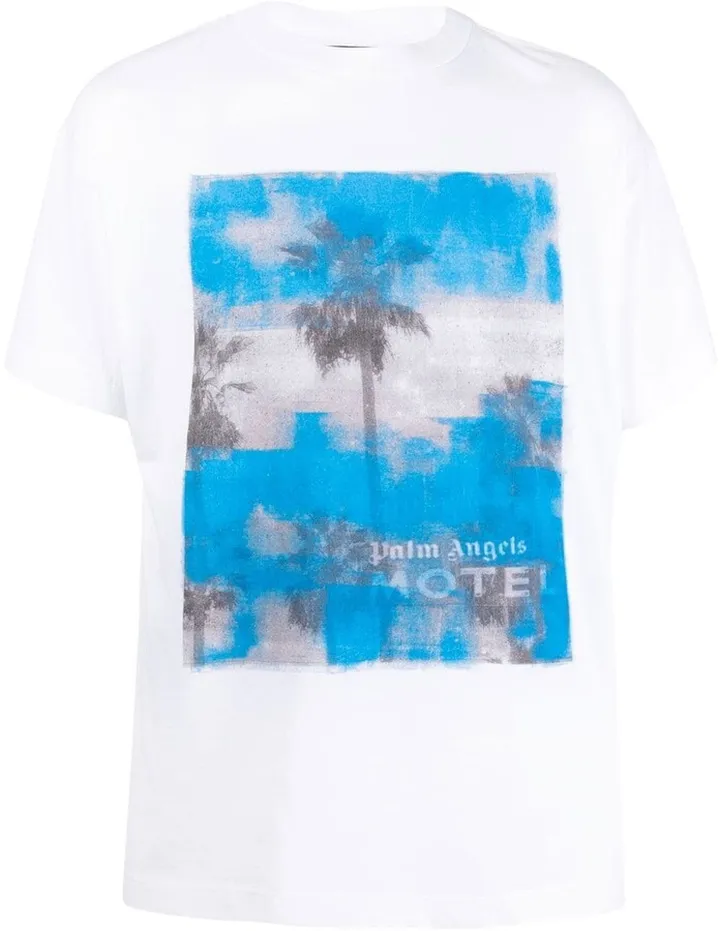 graphic-print cotton T-shirt