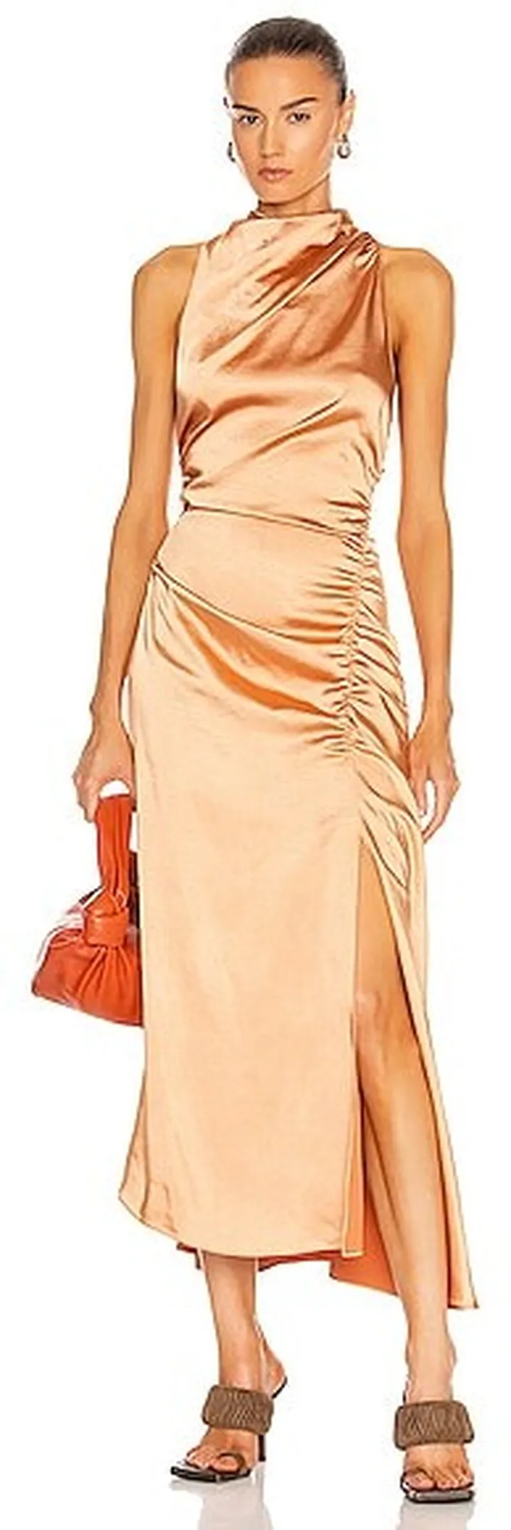 A.L.C. Inez Dress in Peach