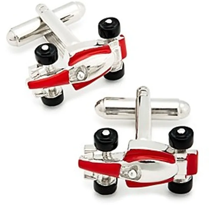 Link Up Race Car Cufflinks