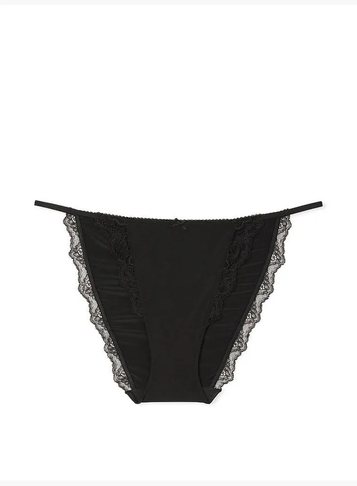 Smooth & Lace Mini String Bikini Panty