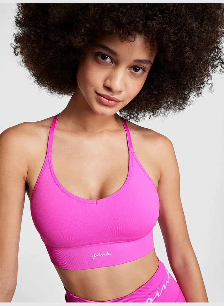 Seamless Racerback Sports Bra
