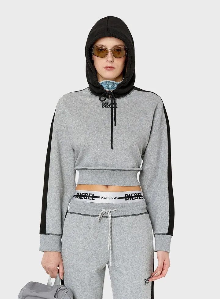Hooded Crop Sweater