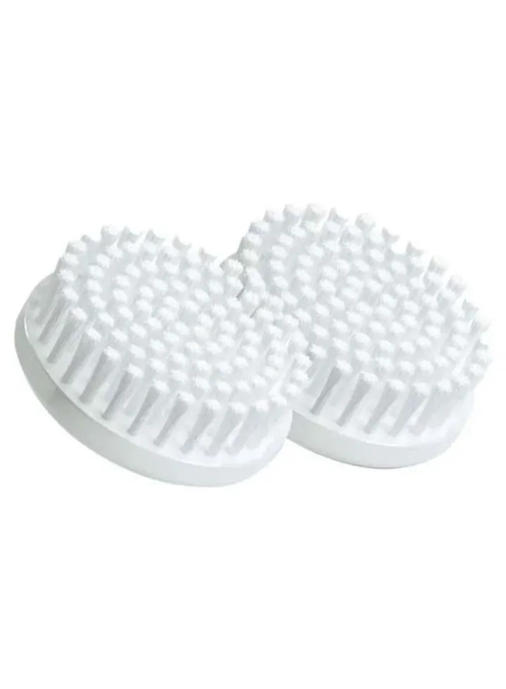 2-Piece Normal Replacement Cleansing Brush White