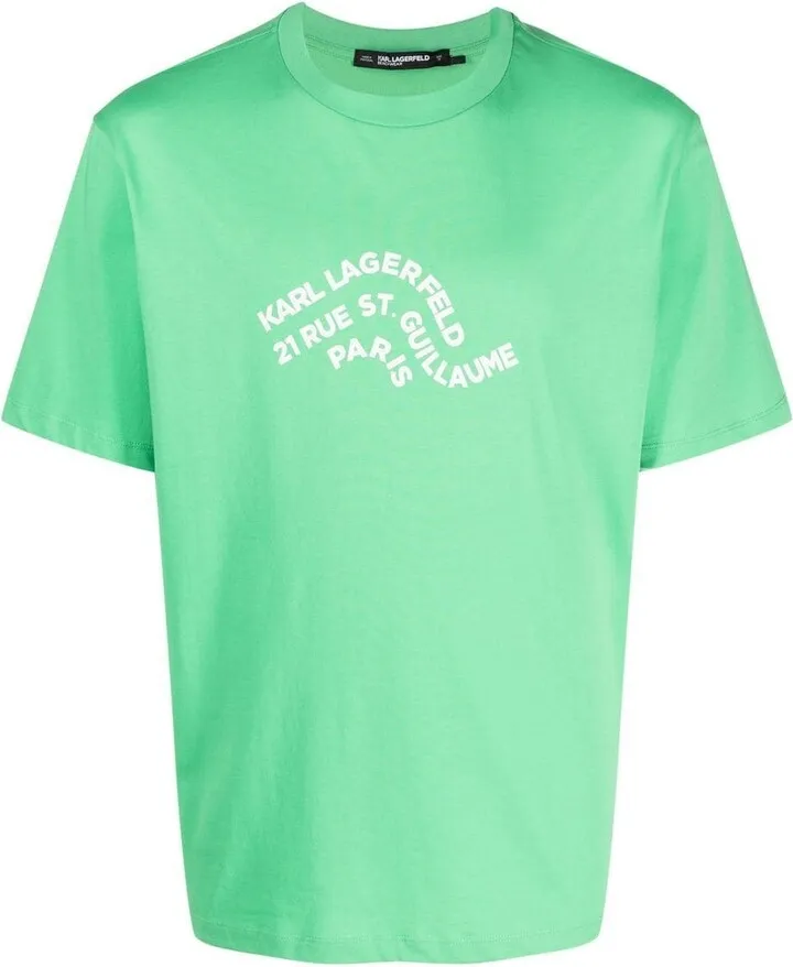 wave logo short-sleeve T-shirt