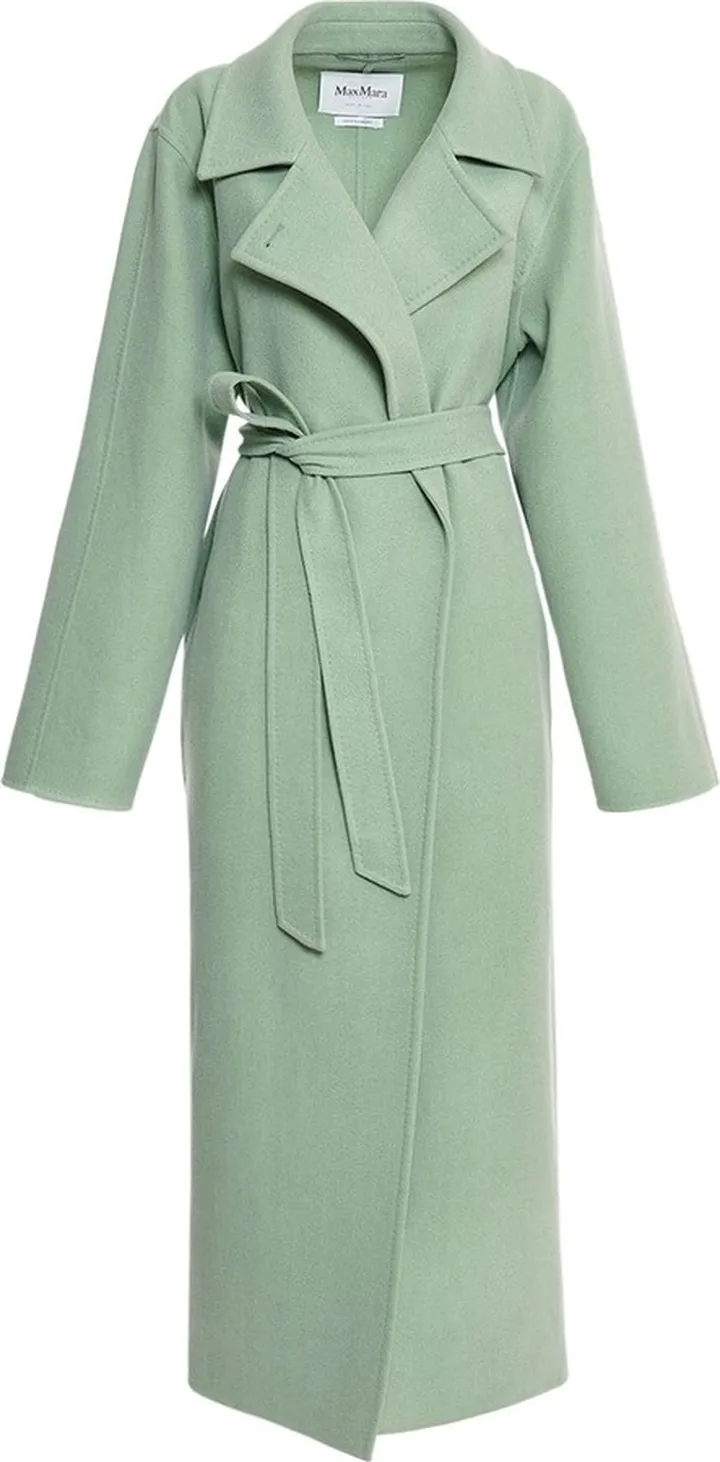 Hans belted wool & cashmere long coat
