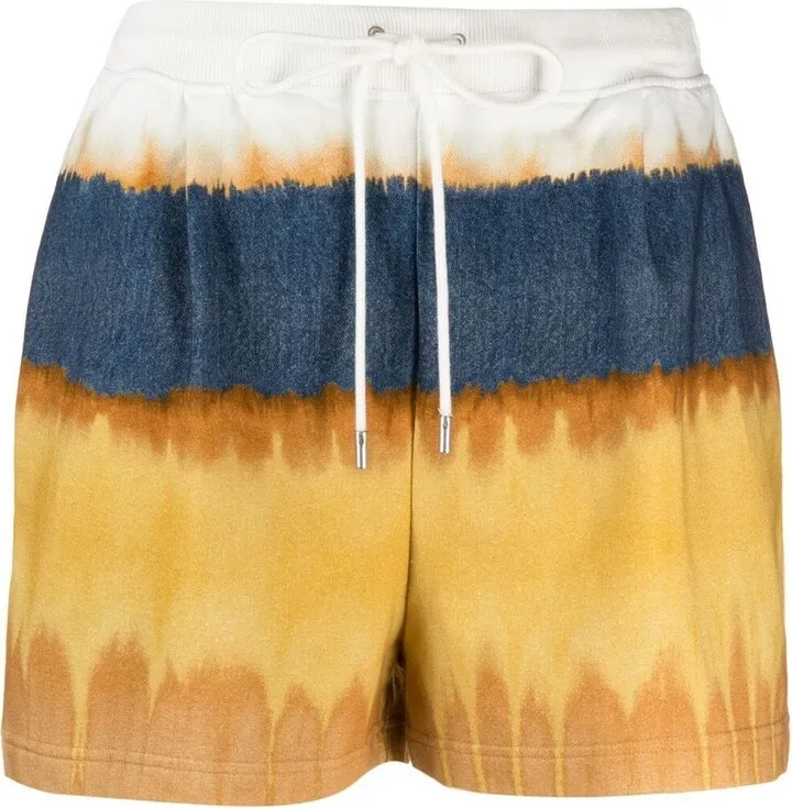 Tie-Dye Track Shorts