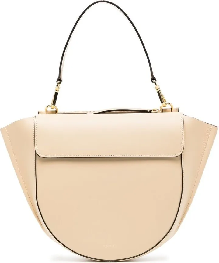 Hortensia leather tote bag