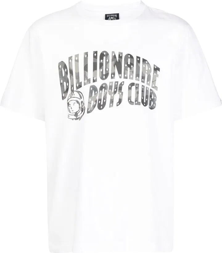 Camo Arch logo-print T-shirt