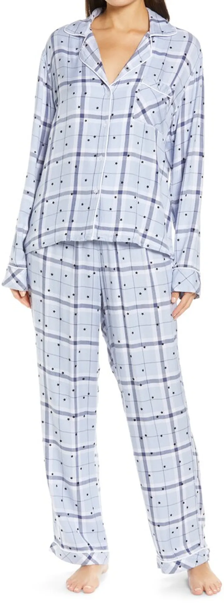 Clara Star Plaid Pajamas