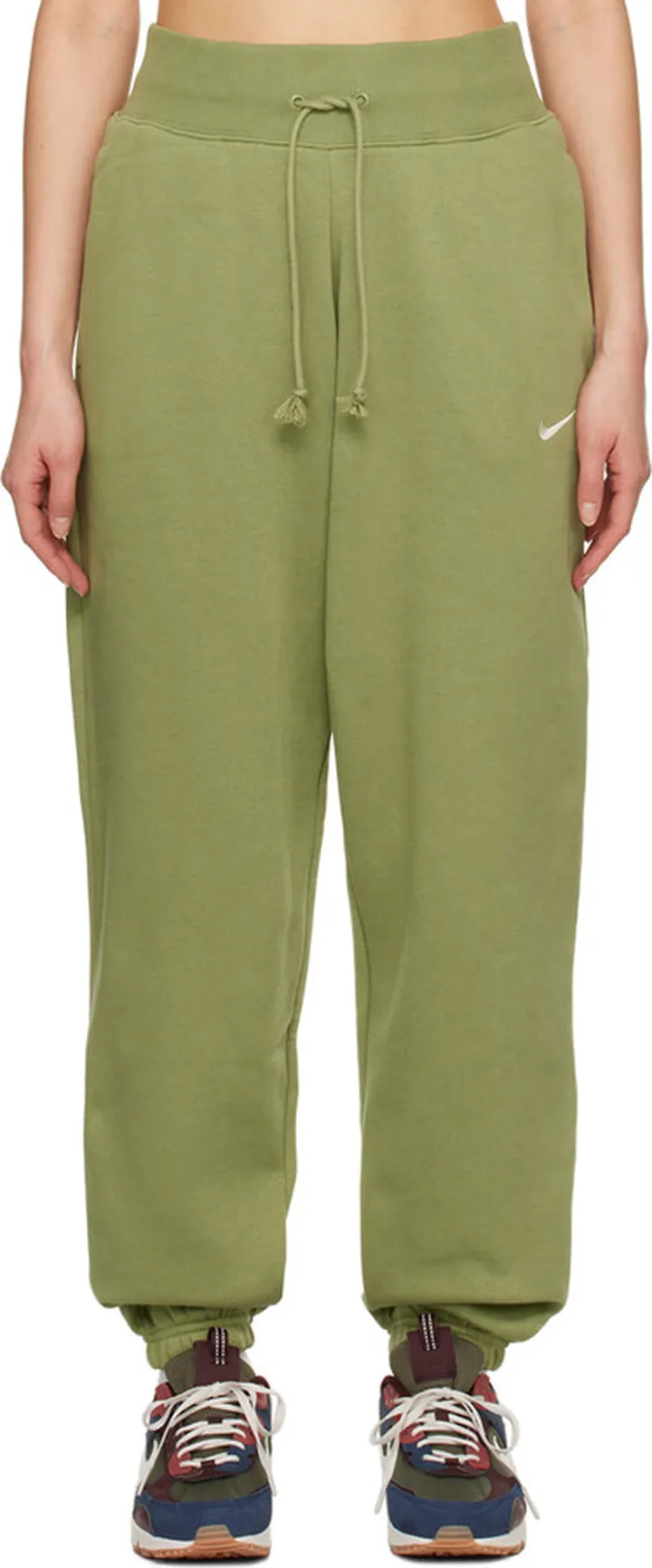 Nike Green Sportswear Phoenix Lounge Pants