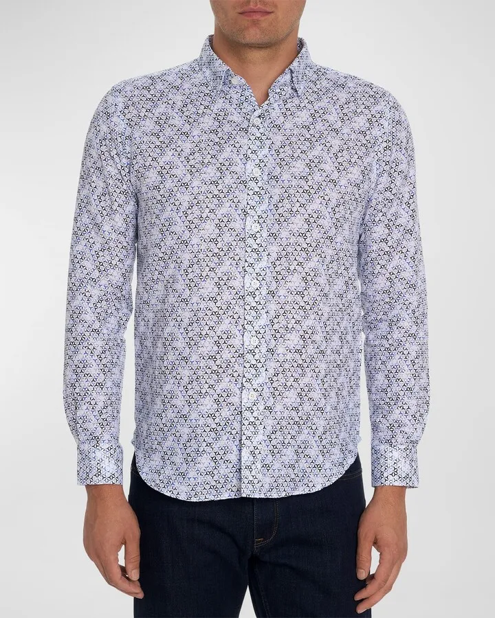 Men's Wyndham Linen-Cotton Sport Shirt