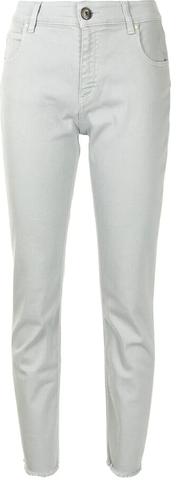 Star Stud-Detail Slim-Fit Jeans