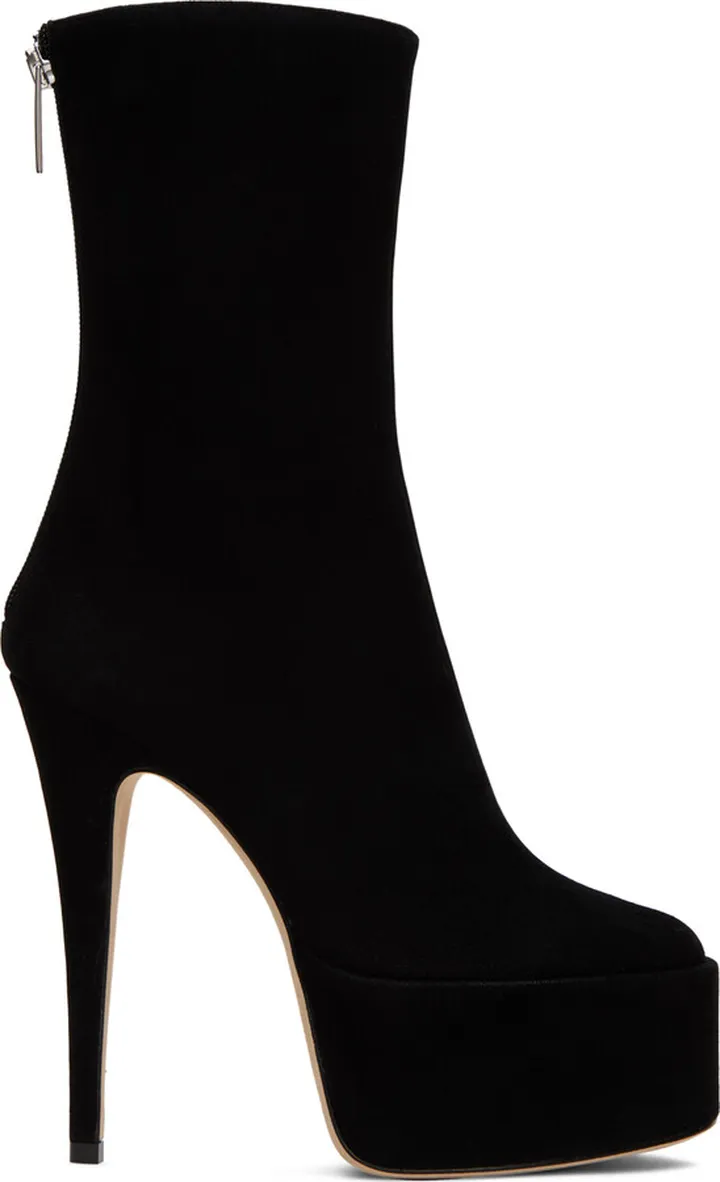 Paris Texas Black Ivana Boots