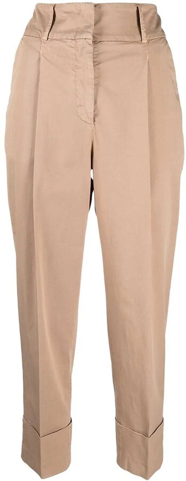 Cropped Tailored Trousers