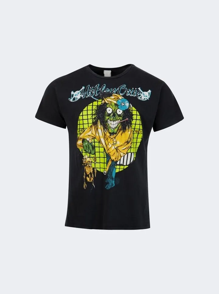 Motley CrÜe T-shirt Black Coal