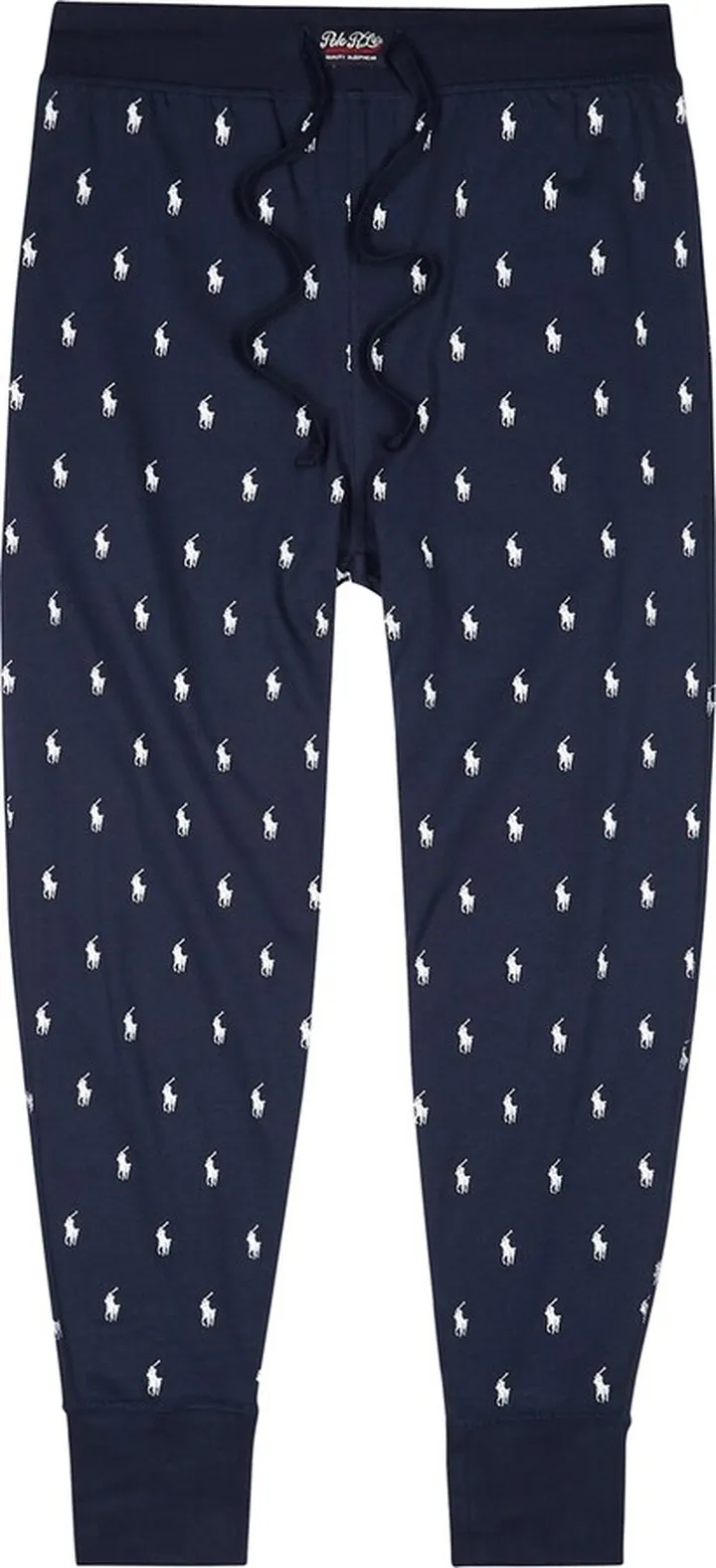 Polo Ralph Lauren Navy Logo-print Cotton Pyjama Trousers