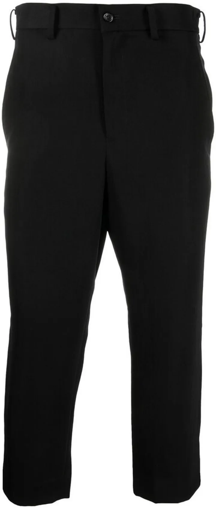 Cropped Straight-Leg Trousers