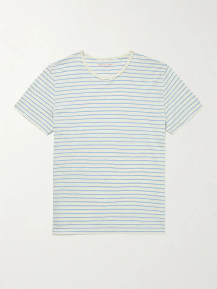 Ryder 2 Striped Cotton-Jersey T-Shirt