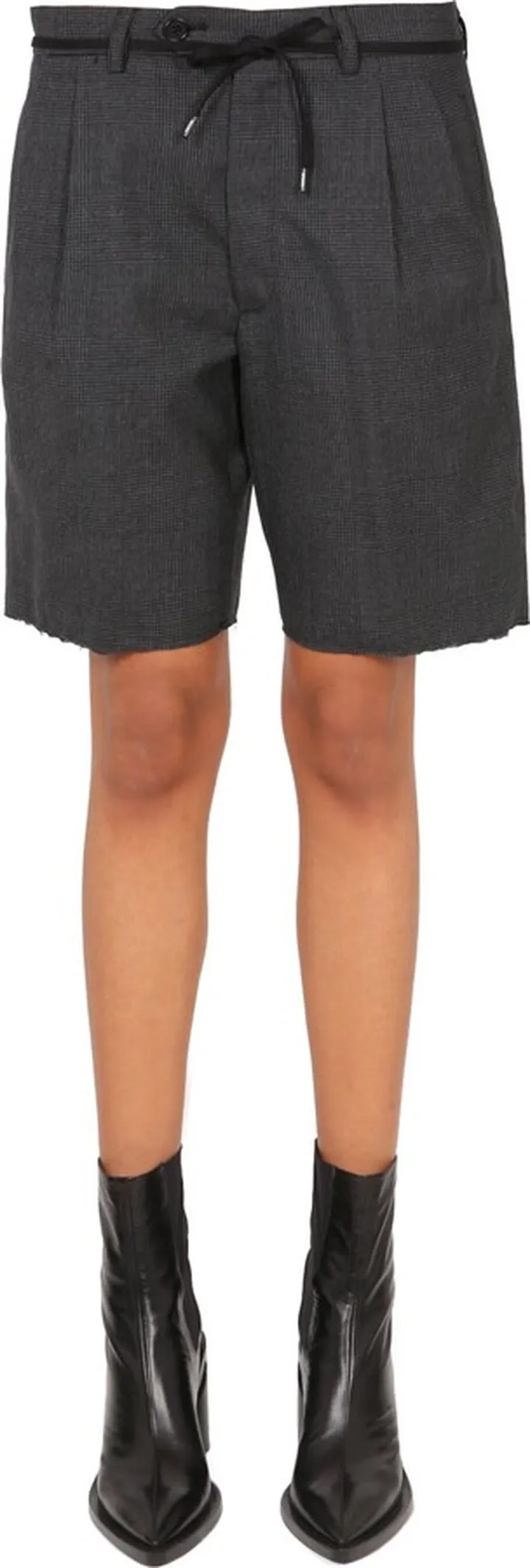Stretch Flannel Bermuda Shorts