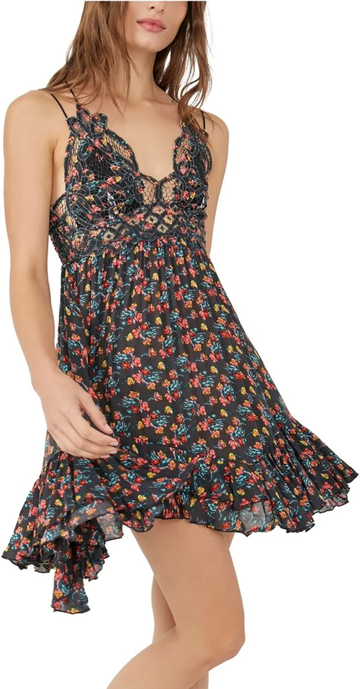 Adella Floral Frilled Chemise