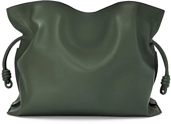 XL Flamenco Knot Leather Tote