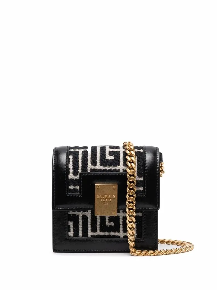 Jacquard Monogram Mini Bag