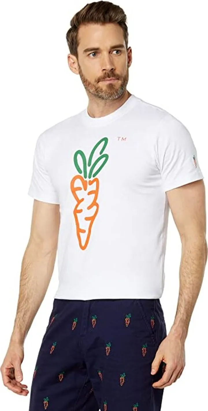 Carrots By Anwar Carrots Signature Tee (White) Men's T Shirt