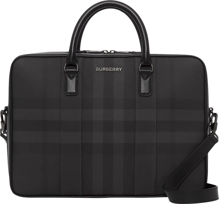 Ainsworth London Check Briefcase