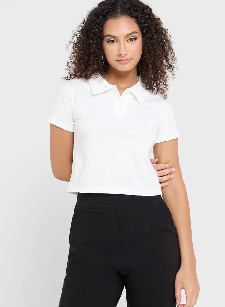 Polo T-Shirt With Embroidery