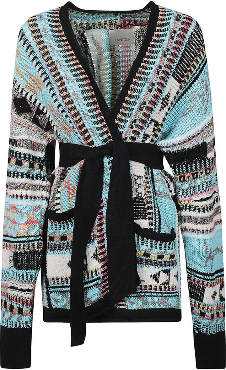 V-neck Knitted Cardigan