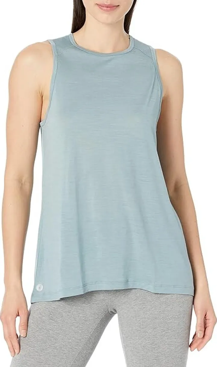 Smartwool Merino Sport 120 High Neck Tank (Lead) Women's Clothing