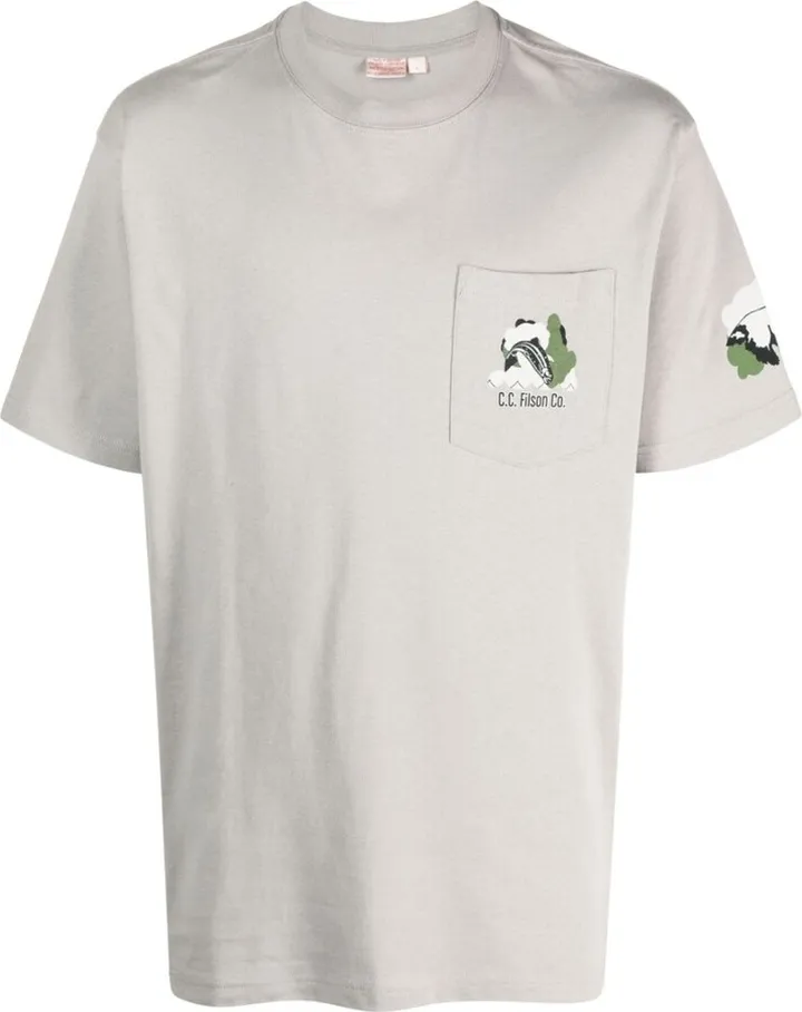 graphic-print short-sleeve T-shirt