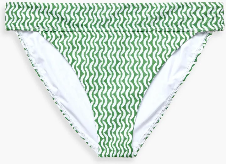 Ipanema printed mid-rise bikini briefs
