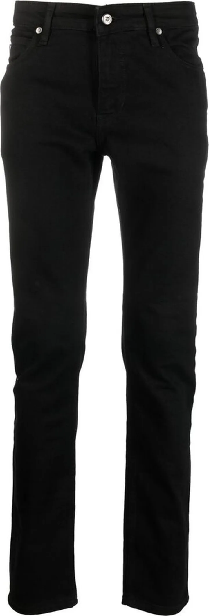 Logo-Patch Skinny Jeans