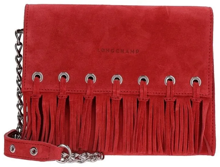 Longchamp Fringe Detailed Shoulder Bag