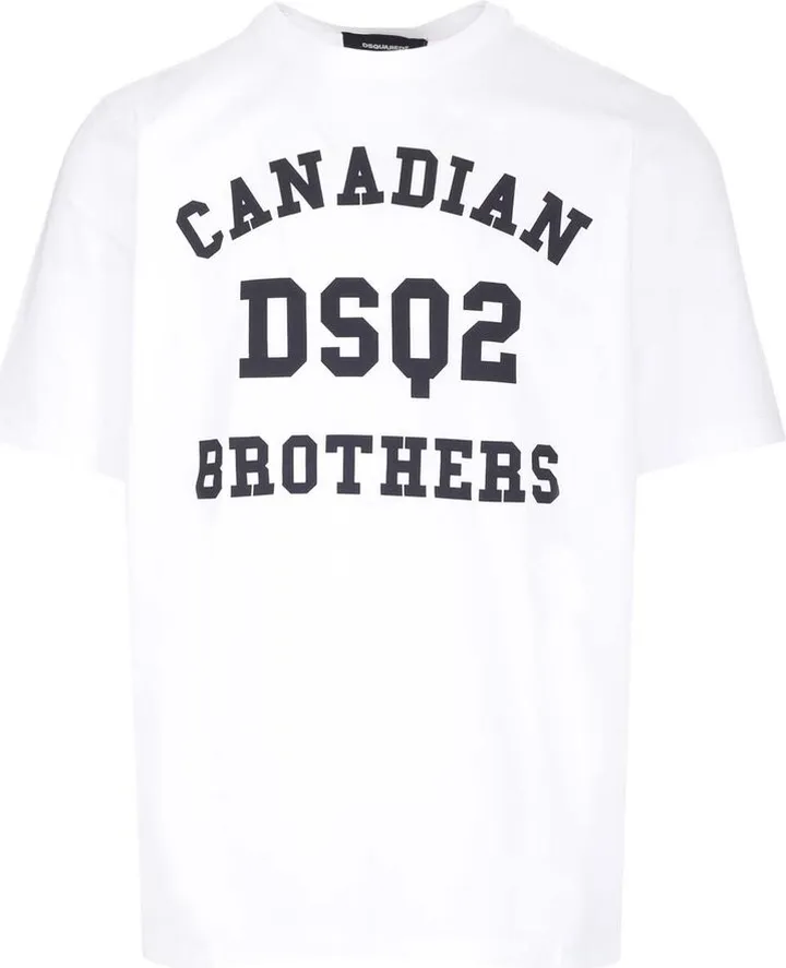Dsquared2 Logo Printed Crewneck T-Shirt