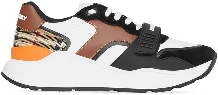 Vintage Check lace-up sneakers