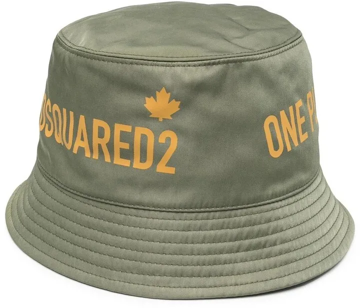 Logo-Print Bucket Hat