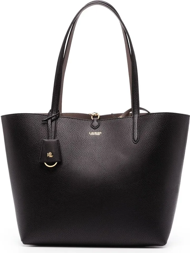 Faux-Leather Tote Bag
