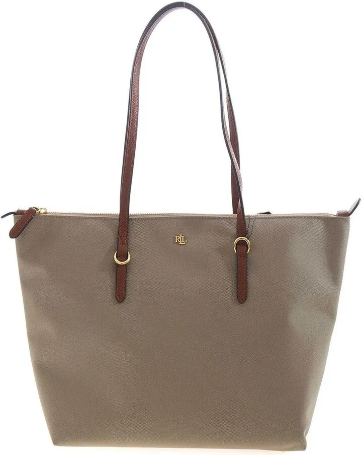 Logo Plaque Tote Bag
