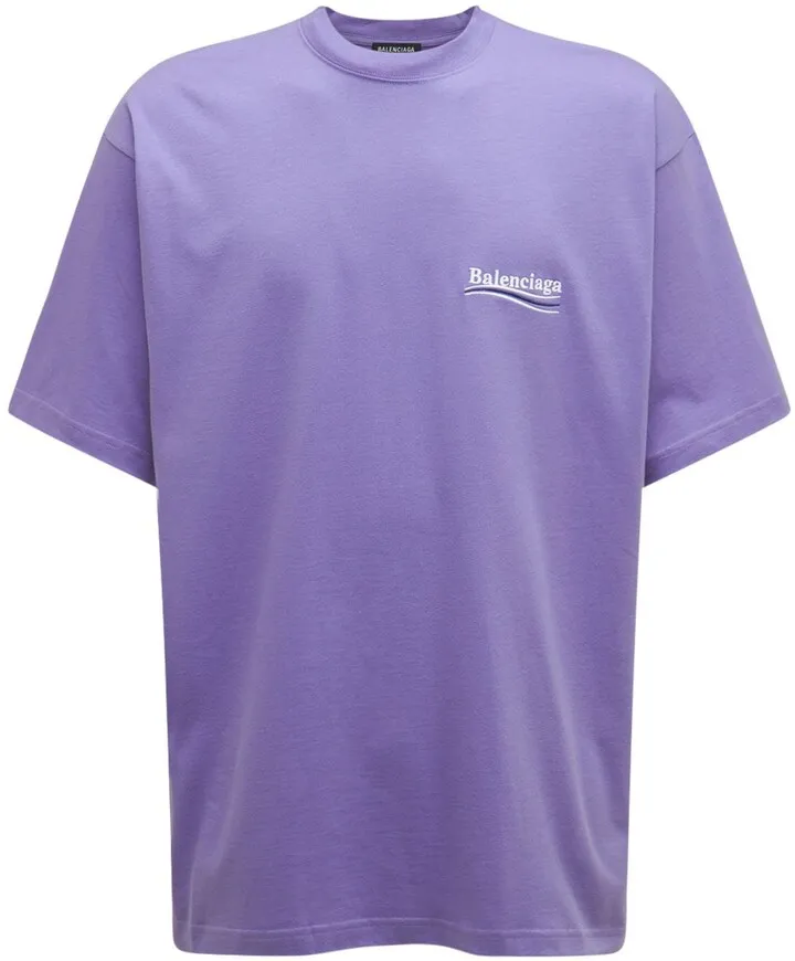 Embroidered cotton t-shirt