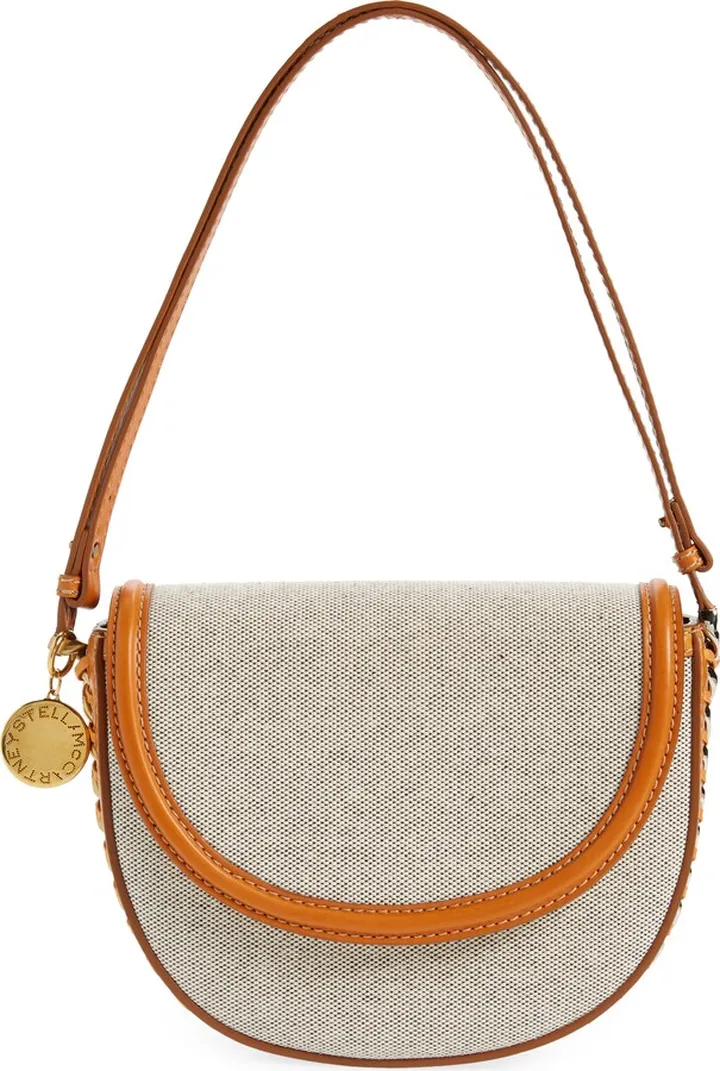 Medium Frayme Canvas Shoulder Bag