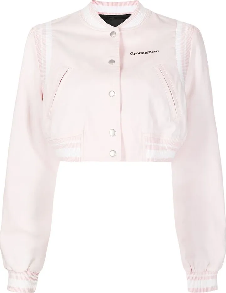 Logo-Print Bomber Jacket