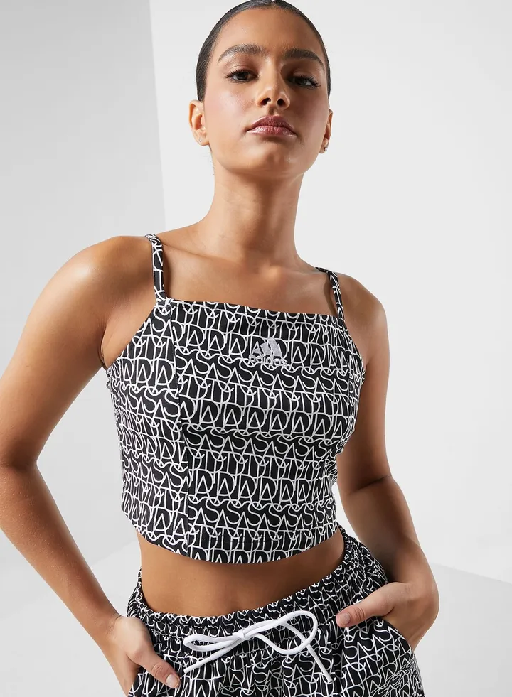 Brand Love Cropped Top