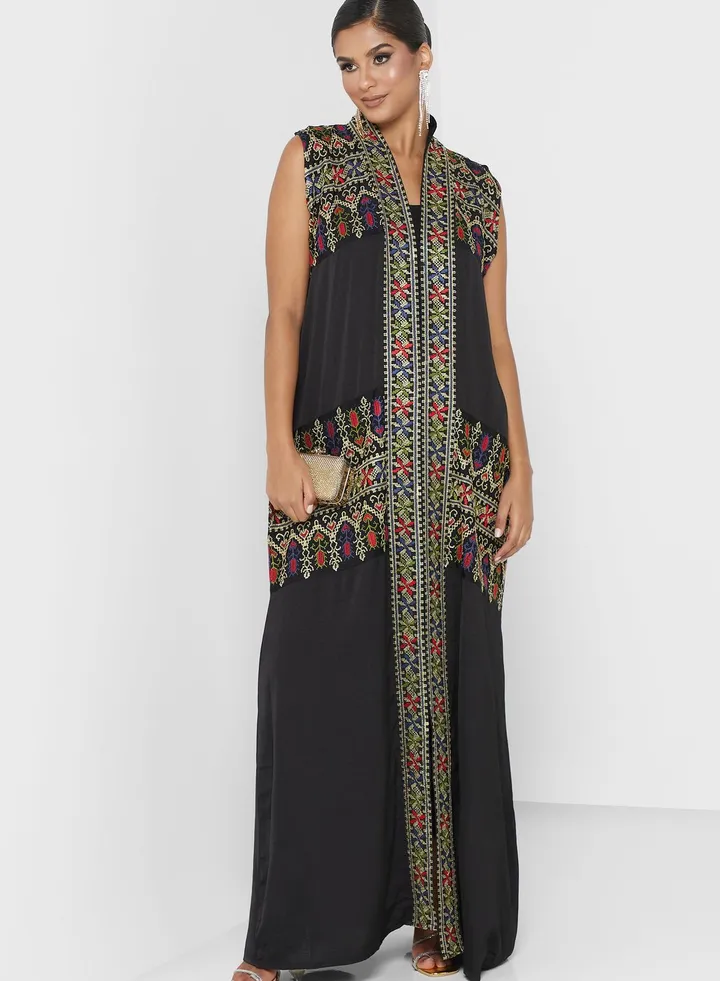 Embroidered Abaya