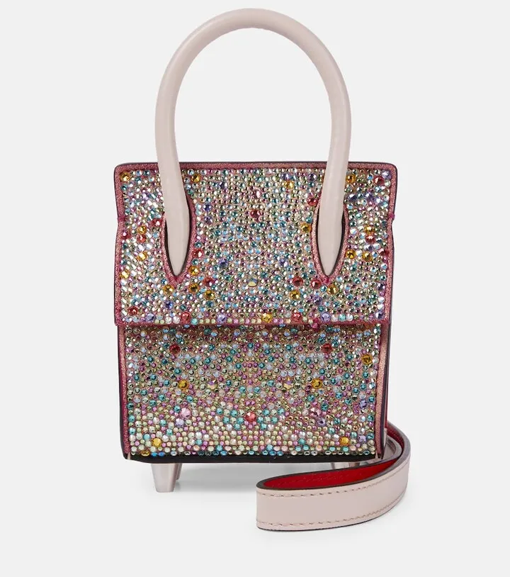 Paloma Nano leather crossbody bag