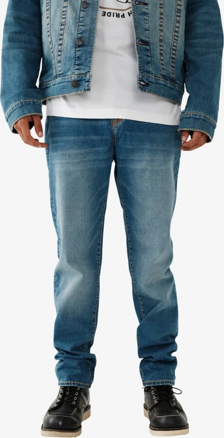 True Religion Men's Rocco Flap Skinny Stretch Jeans