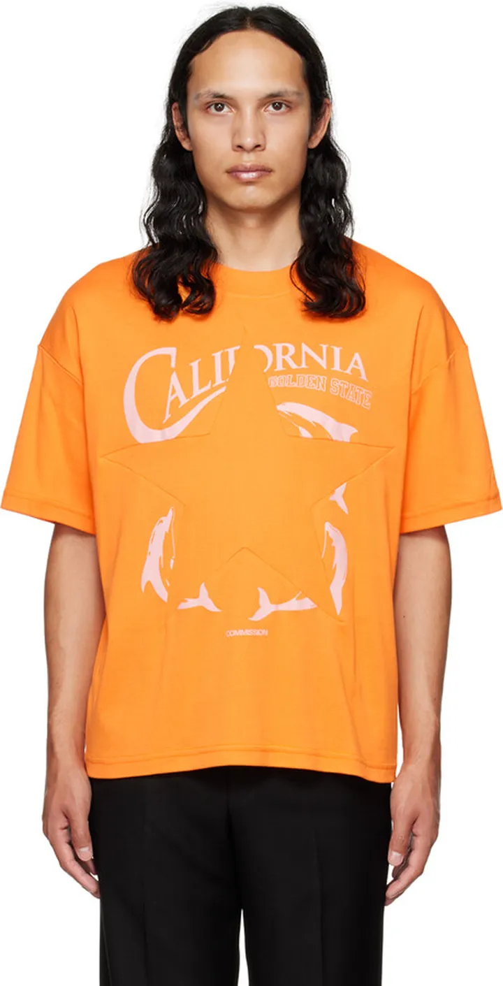 Commission Orange 'California' T-Shirt