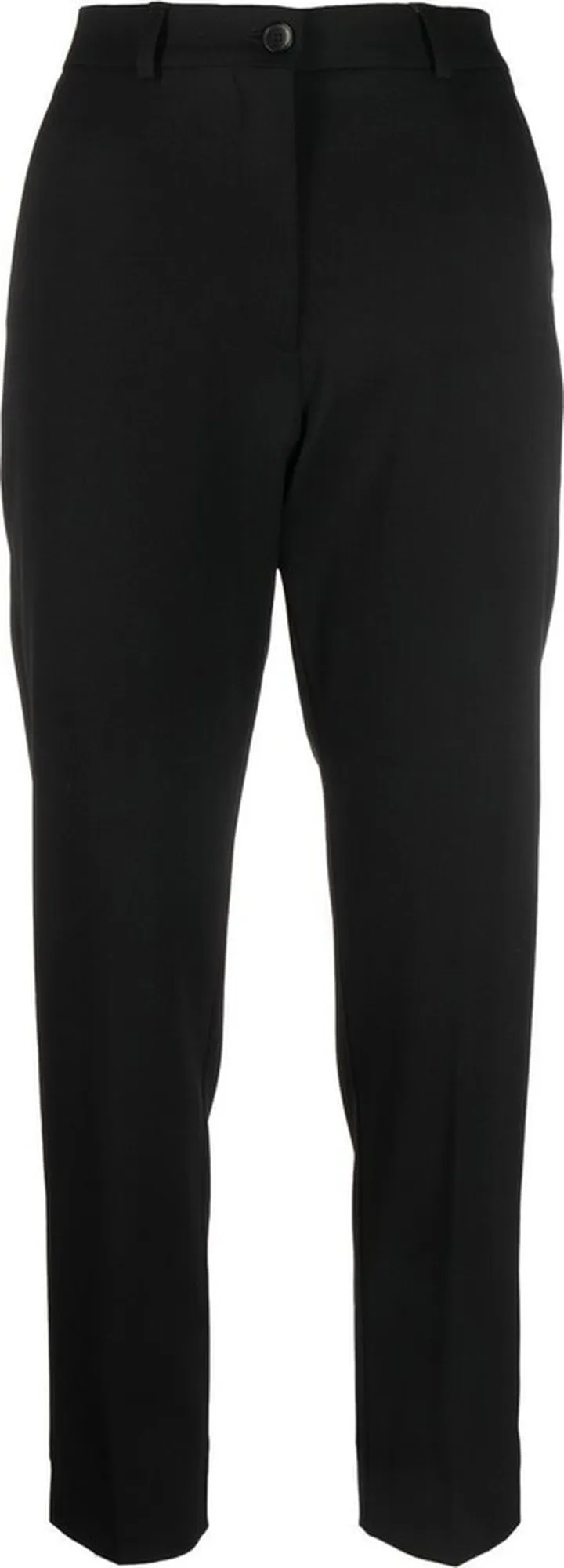 Mid-Rise Cropped Trousers